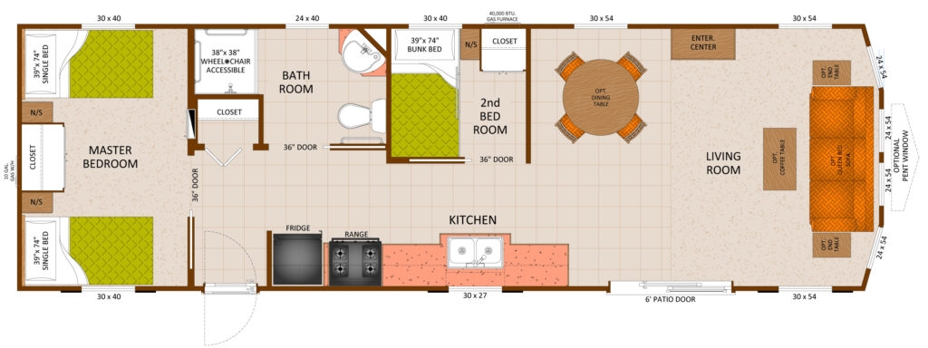 Plan de MONCTON